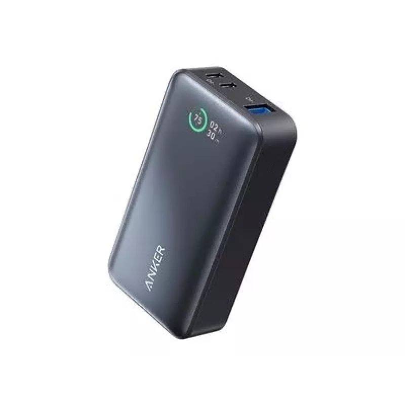 Anker PowerCore 533 - Powerbank - 10000 mAh - 30 Watt - 3 A (24 pin USB-C) - Must (A1256G12)