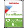 Toshiba S300 Pro Surveillance sisemine kõvaketas 6 TB 7200 RPM 512 MB 3.5 Serial ATA III