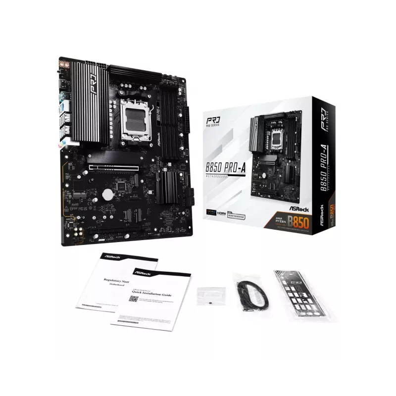 ASRock B850 Pro-A AM5 ATX emaplaat