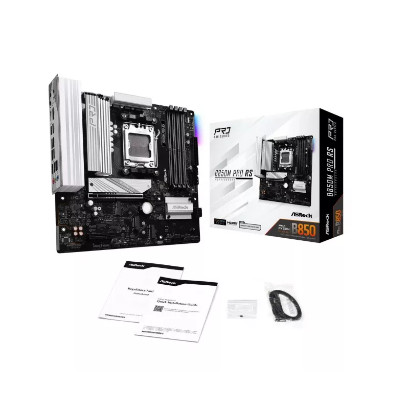 ASRock B850M Pro RS AM5 Micro-ATX emaplaat