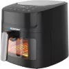 BLAUPUNKT AFD712 õhufritüür — 7,2 L mahutavus, 1800 W, digitaalne puutejuhtimine, 40–200 °C, 60 min taimer