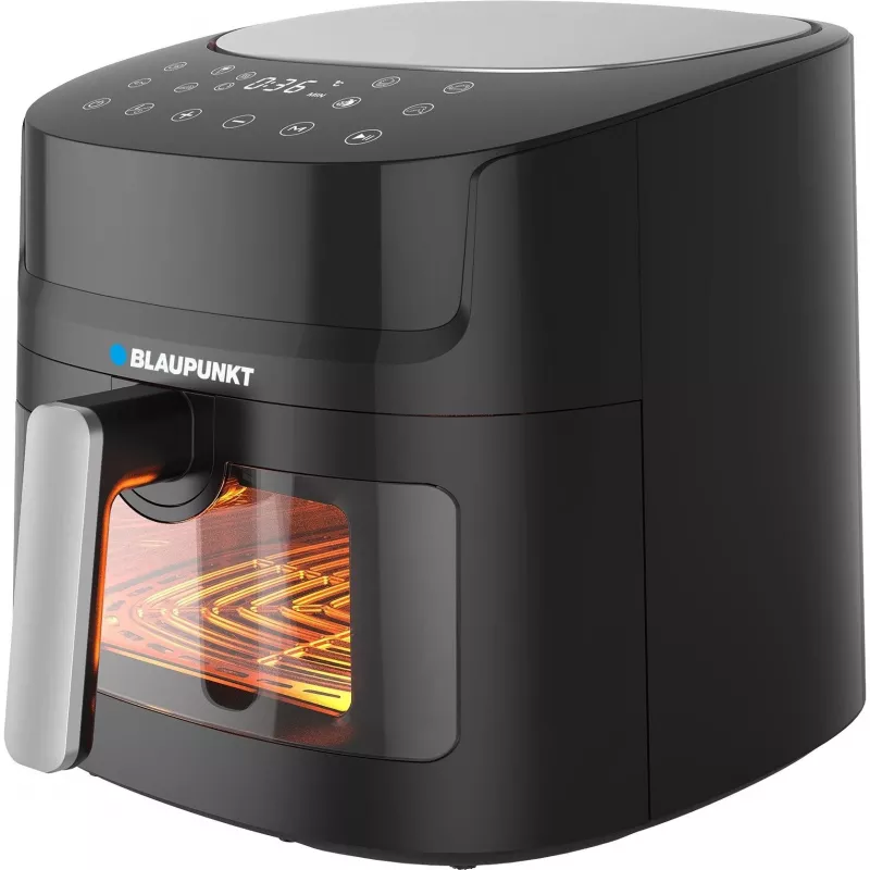 BLAUPUNKT AFD712 õhufritüür — 7,2 L mahutavus, 1800 W, digitaalne puutejuhtimine, 40–200 °C, 60 min taimer