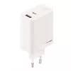 Toiteadapter ONEPLUS SUPERVOOC 120W kahe pordiga juhtmega laadija, 120W koguväljund, 1x USB-C + 1x USB-A, 100–240V, 145 g, valge