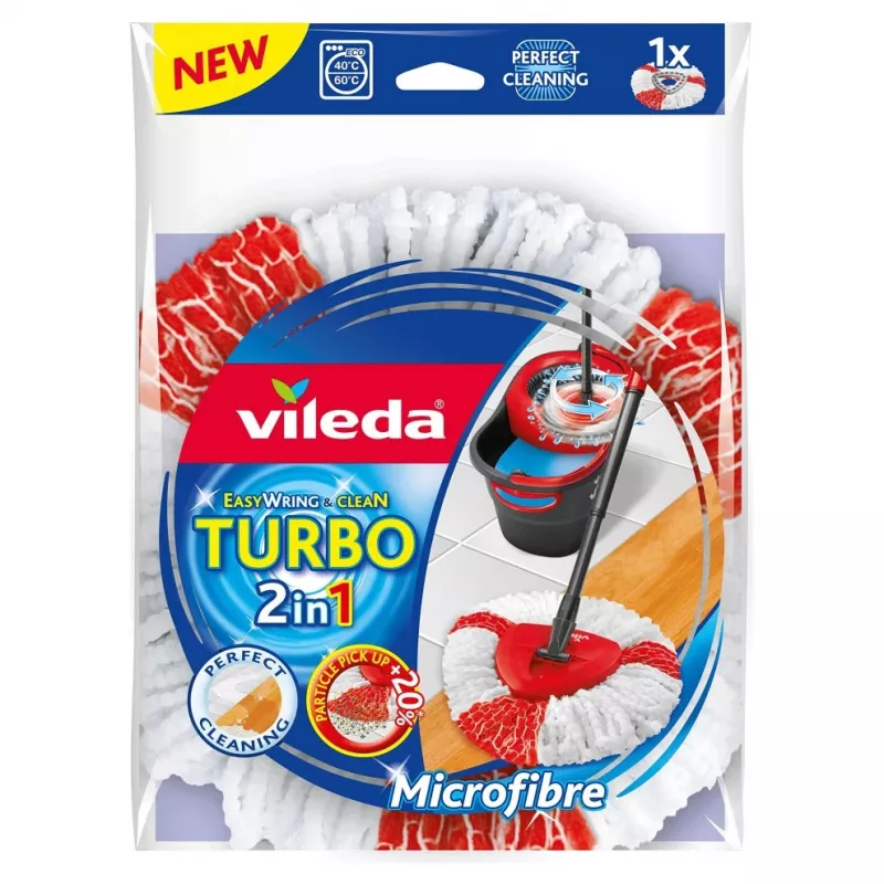 Mopipea Vileda Turbo 2in1 Punane Valge