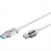 Goobay Ethernet-kaabel USB-A 3.0 RJ45-le õhuke 2 m - ühendab ruuteri, modemi või (74379)