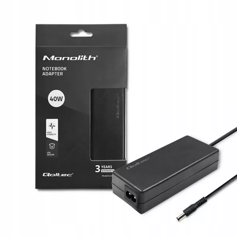 AC toiteadapter 40W 12V, 3,33A, 5,5x2,1
