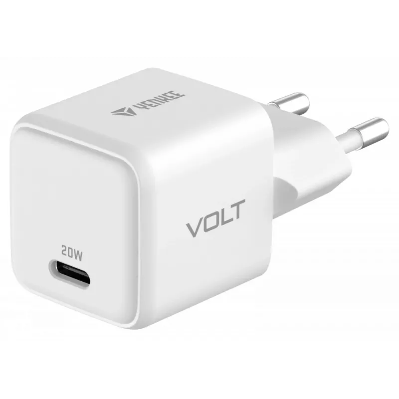 USB‑C seinakallur YENKEE YAC G20 20W 3A Power Delivery