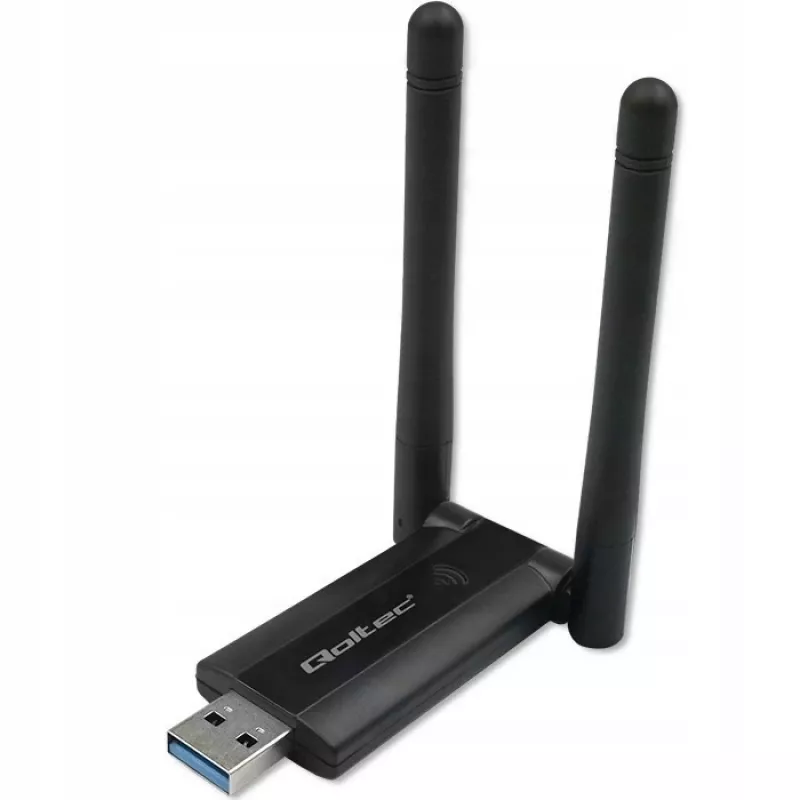 Kiire juhtmevaba USB kaheribaline WiFi-adapter 2 x