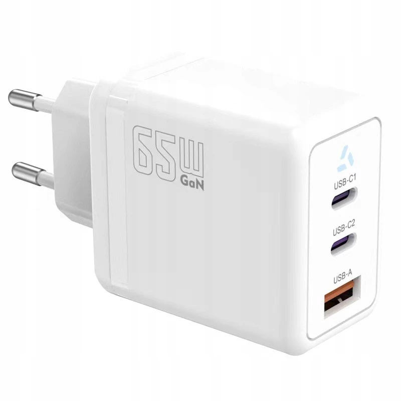 Laadija TB AZTBXUL3USB65WW — 65 W USB-C Power Delivery kahe pordiga (1x USB-C, 1x USB-A)