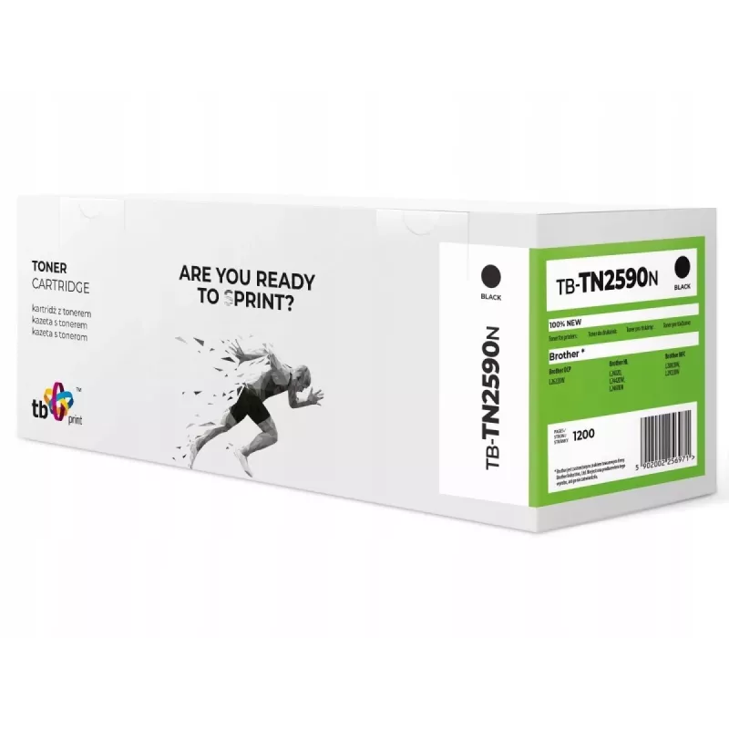 Toner Brother TN2590 TB-TN2590N BK 100% uus