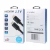 HDMI-kaabel v 2.1 premium 3 m 8K Must mängijatele