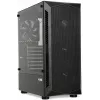 Arvutikorpus IBOX LUPUS 27 Midi Tower ATX, karastatud klaas, RGB, 455×200×380 mm, toetab ATX, GPU kuni 32 cm