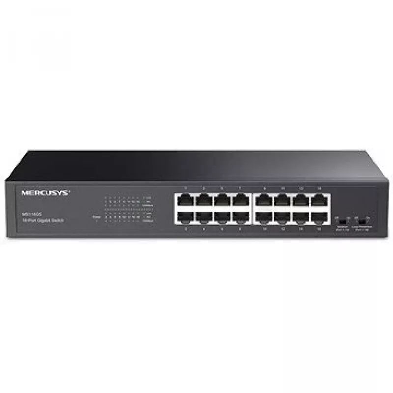 Mercusys MS116GS võrgukommutaator Gigabit Ethernet (10/100/1000) Must