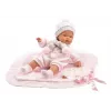 Nukk Llorens Nuttev Nukk 38938 Roosidest Valmistatud, 38 cm elutruu beebinukk