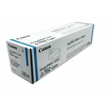 Toner Canon Toner T02 8530B001 kuni 43 000 lehekülge tsüaan
