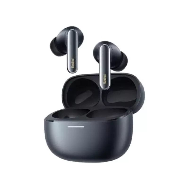 Peakomplekt Xiaomi Buds 6 Pro — binauraalsed kõrvasisesed juhtmevabad kõrvaklapid, Bluetooth 5.3, ANC, IP54, 36 h koos ümbrisega, juhtmevaba laadimine, USB-C, Space Black