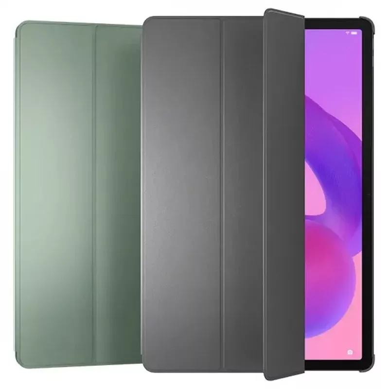 Tahvelarvuti raamatuümbrise Lenovo ZG38C05980 — sobib 12,7 tolli (32,3 cm), hall, polükarbonaat/TPU