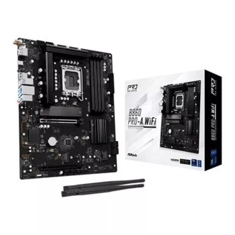 ASRock B860 Pro-A WiFi emaplaat