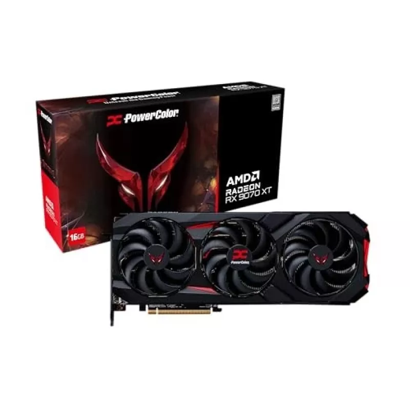 PowerColor Red Devil Radeon RX 9070 XT 16GB GDDR6 PCIe 4.0 graafikakaart