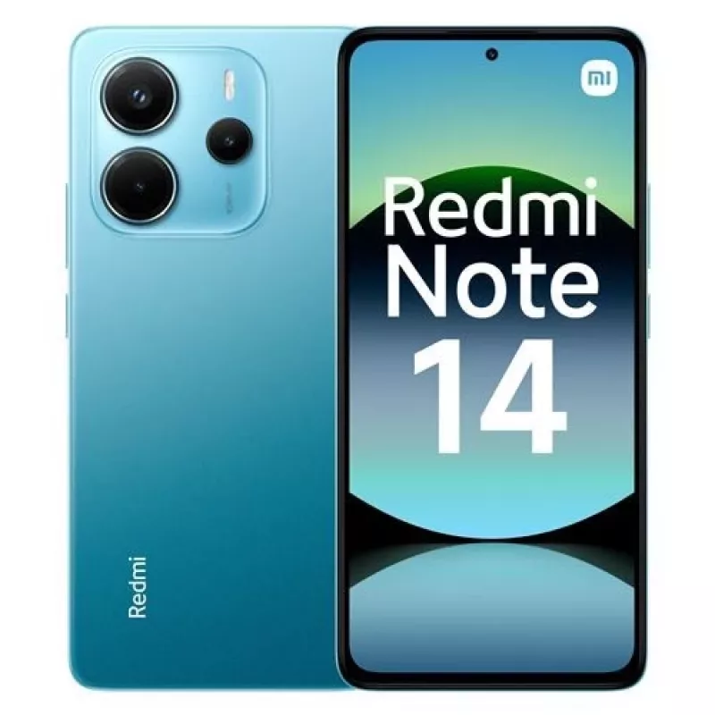 Xiaomi Redmi Note 14 16,9 cm (6,67 tolli) Hübriidne Dual SIM 4G USB USB-C 8 GB 256 GB 5500 mAh Sinine