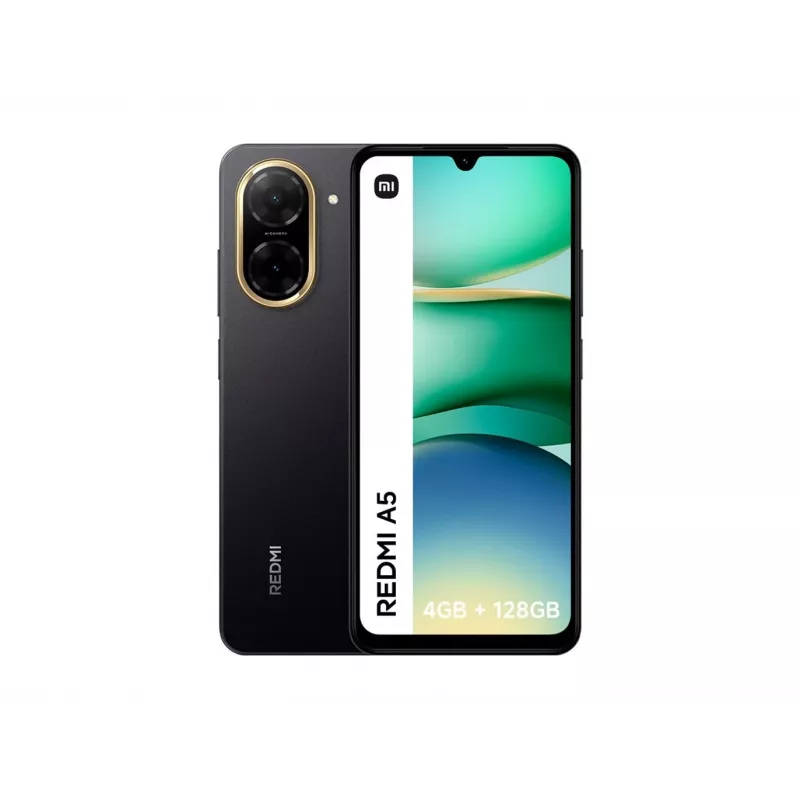 Xiaomi Redmi A5 17.5 cm (6.88 inch) Dual SIM Android 15 Go Edition 4G USB Type-C 4 GB 128 GB 5200 MAh Must