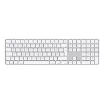 Apple Magic klaviatuur universaalne USB + Bluetooth QWERTY taani valge