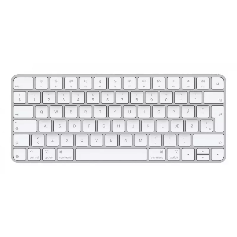 Apple Magic klaviatuur Universal USB + Bluetooth QZERTY Danish Valge