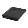 Väline DVD‑RW seade QOLTEC 51857 — USB 3.0, SATA liides, DVD±R 8x, DVD±RW 4x, DVD‑RAM 5x, CD 24x, must