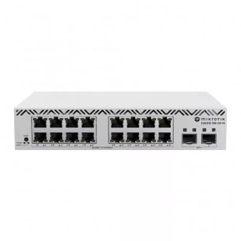 MikroTik Cloud Smart Switch CSS318-16G-2S+IN, 16x Gigabit, 2x SFP+ (CSS318-16G-2S+IN)