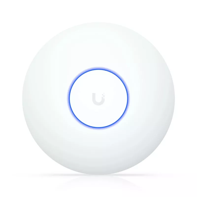 Traadita pääsupunkt UBIQUITI U7 Lite — kaheribaline 2,4/5 GHz, Wi‑Fi 6 (802.11ax), 4300 Mbps, PoE, lae/seinale paigaldus