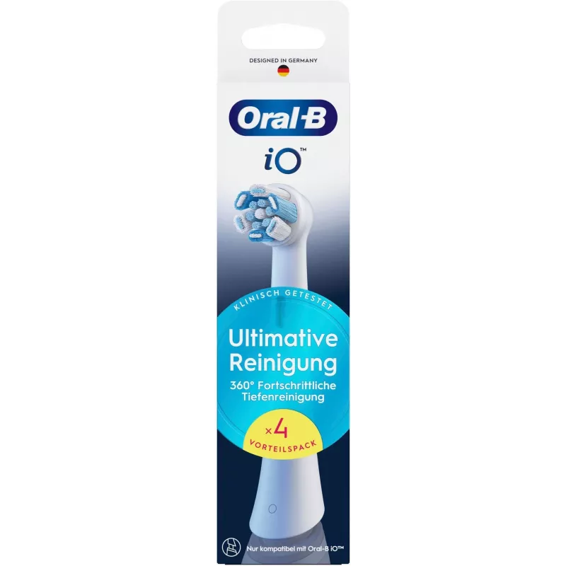 Oral-B 195027 toothbrush head 4 tk Valge