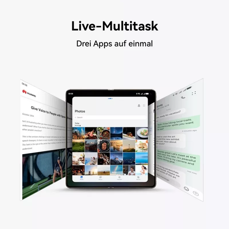 Nutitelefon Huawei Mate X6 7,93 tolli 12 GB 512 GB must