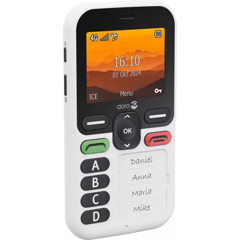 Nutitelefon Doro Leva X10 2,4-tolline 1150 mAh grafiit