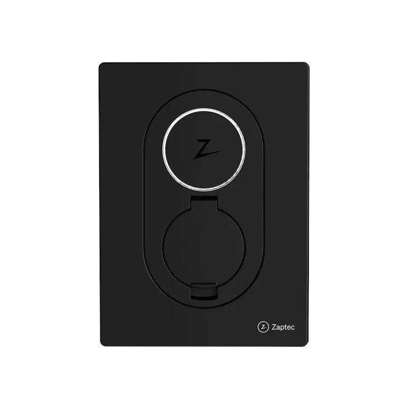 Zaptec Go Charging Box 22kW Tüüp 2 WiFi and 4G Asphalt Must