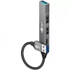 Goobay Slim 4-Port USB-hub, USB-A USB-C™/USB-A, USB 3.2 (74458)