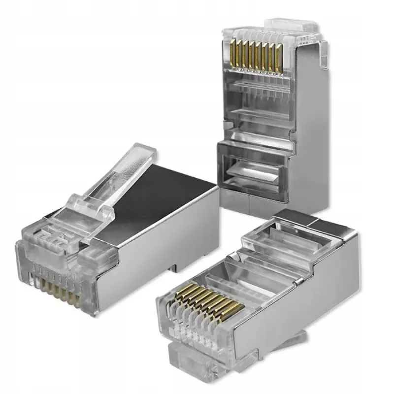 RJ45 pistik QOLTEC 54548 CAT6 FTP, pakk 100 tk