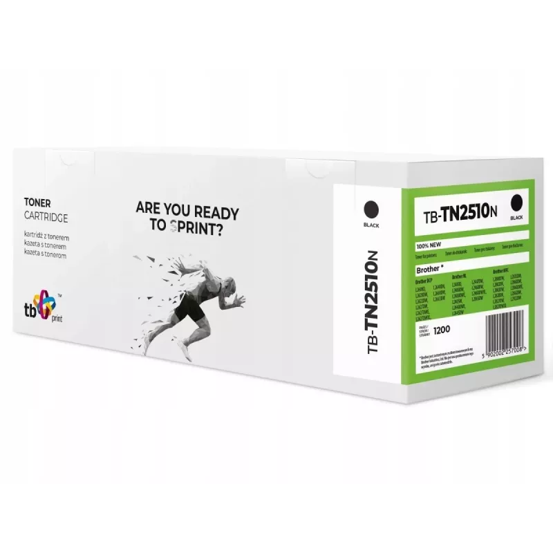 Toner Brother TN2510 TB-TN2510N BK 100% uus
