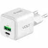 USB C/A võrgulaadur YENKEE YAC G38 20W 3A Power Delivery (USB‑C ja USB‑A)