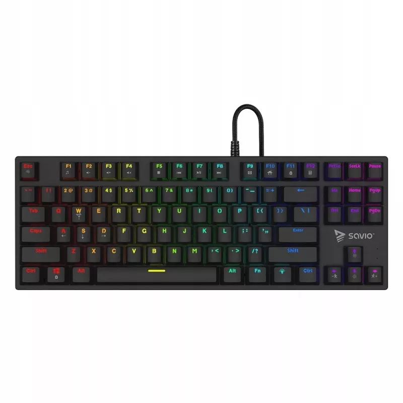 Mehaaniline klaviatuur RGB Tempest X2 Outemu Blue Savio Savgk-tempest X2 Bl