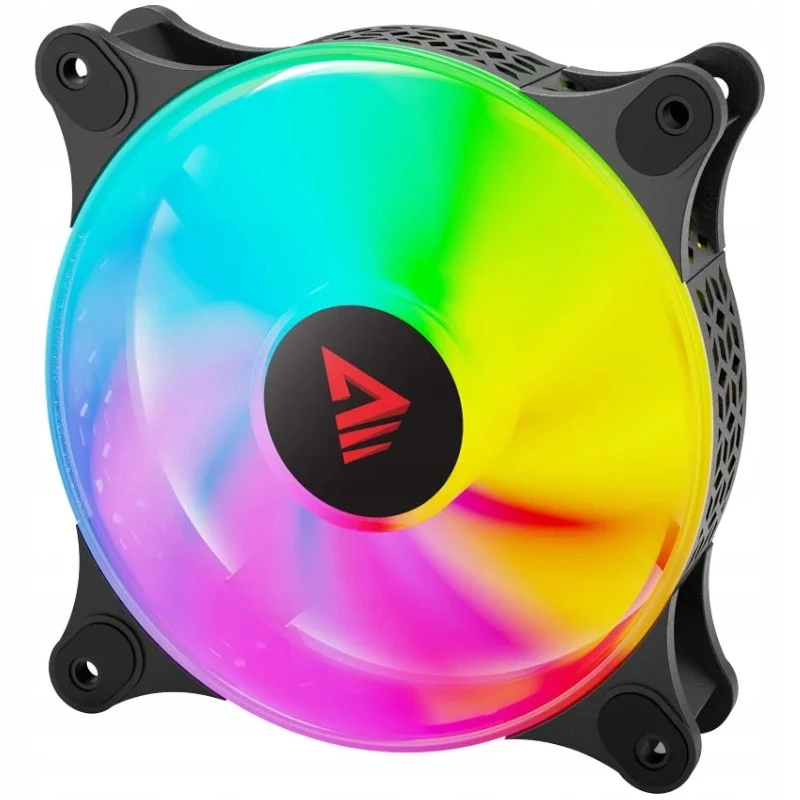 SAVIO Blast 120mm ARGB PWM korpusetuuleti - must