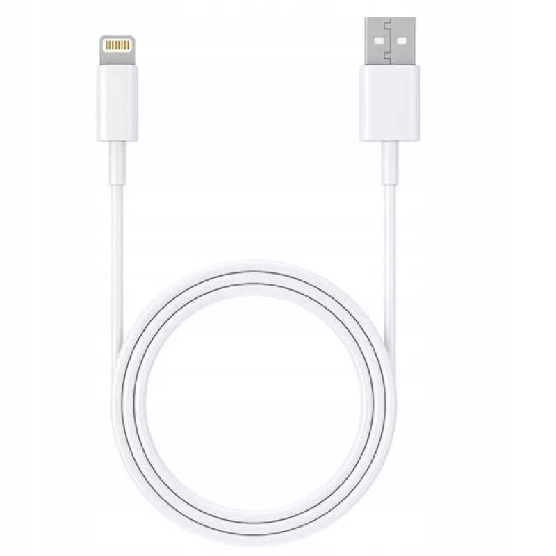 kaabel USB 2.0 iPhone AM-lightning 1m Valge