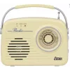 Raadio Eltra Radio Luiza Retro SP-11 MP3 USB SD Vanilje