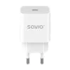 Seinalaadija 20W LA-09 USB-C QC, PD 3.0 Savio SAVLA-09