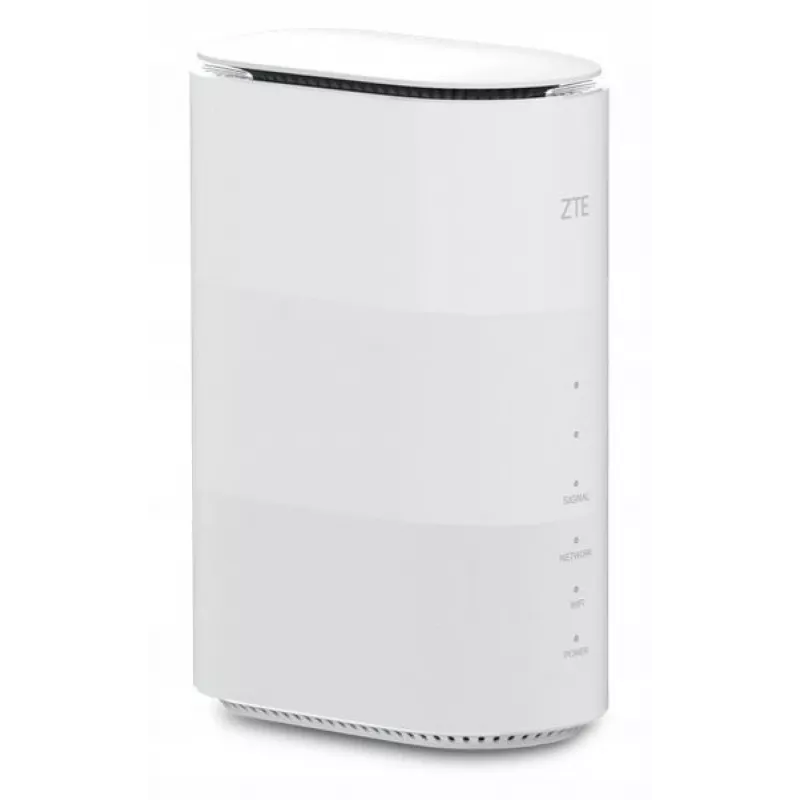 ZTE MC888B 5G ruuter, kahesageduslik Wi‑Fi 6, SIM-pesa, gigabitine Ethernet, 2 LAN-porti, 1 WAN, 1000 MB sisemälu, must