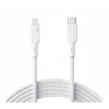 CB-SCL2 Valge silikoonkaabel Lightning-USB-C USB Power Delivery USB-PD
