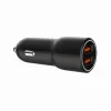 Autos mobiilseadme laadija Gembird TA-UC-A2QC36-CAR-01, 36 W, 12–24V, sigaretisüütaja pesa, must