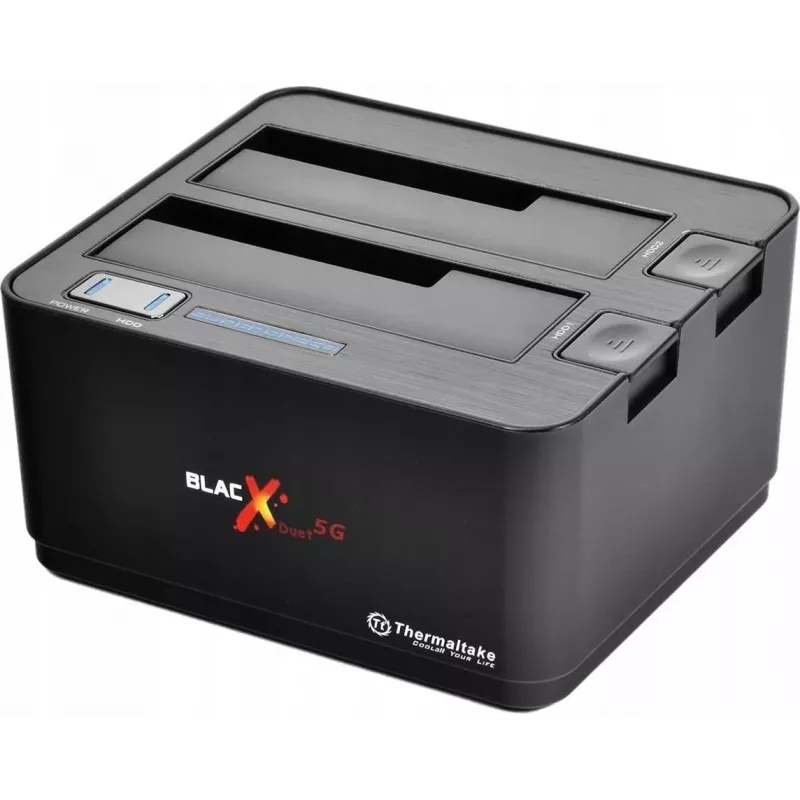 Dokkimisjaam Thermaltake 2.5/3.5 SATA USB 3.2 Gen 1 BlacX Duet 5G
