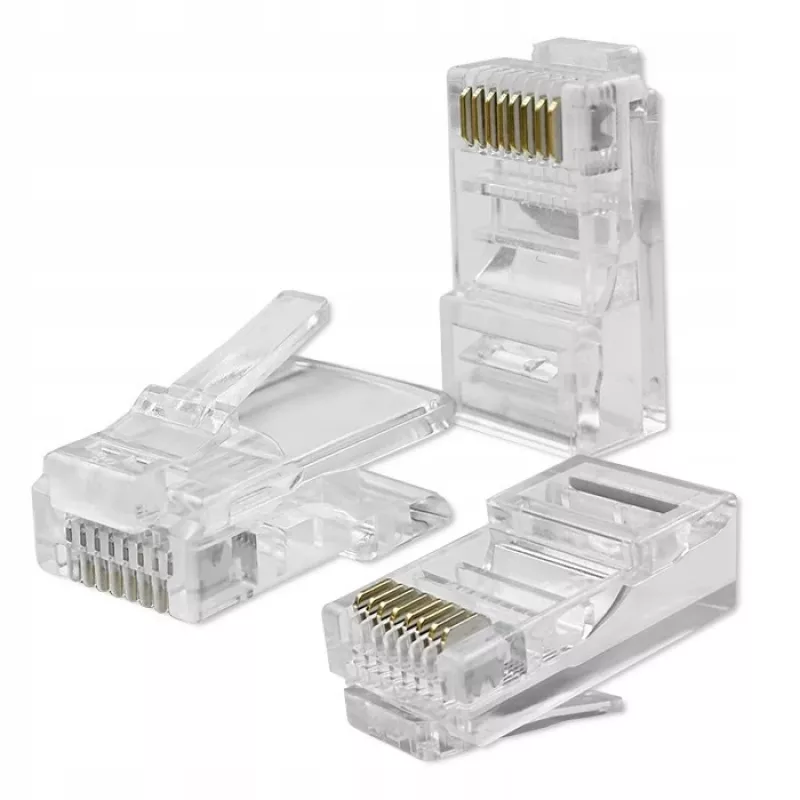 RJ45 pistik QOLTEC 54544 CAT6 UTP, 100 tk pakend
