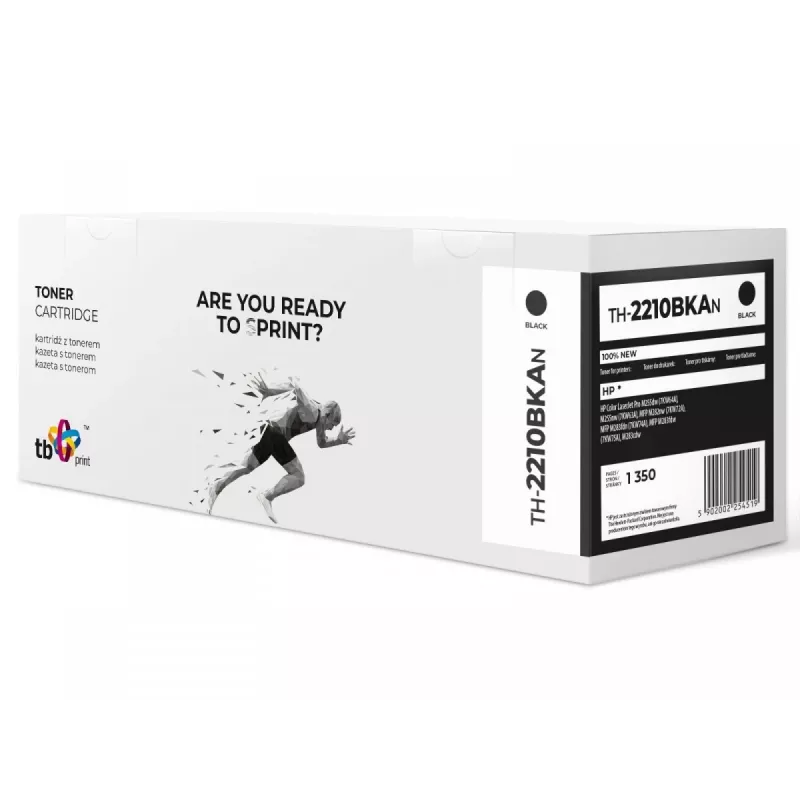 Toner HP Color LJ Pro M255 W2210A TH-2210BKAN 100% uus BK