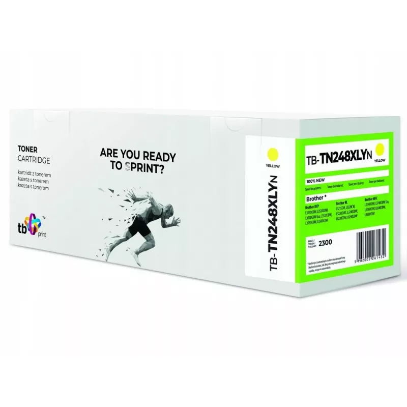 Toner Brother TN248XLY TB-TN248XLYN 100% uus tsüaan